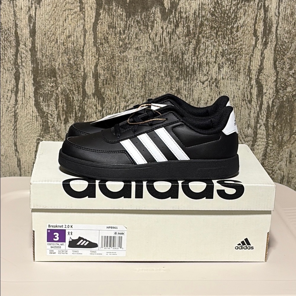 Adidas Kids Breaknet 2.0 K Black Shoes